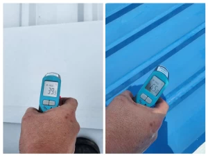 Apsaugokite stogą nuo perkaitimo su ThermoActive termokeraminiais dažais: sumažinkite temperatūrą iki 30°C