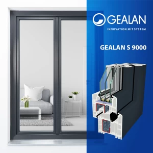 10 metų GEALAN S 9000 profilių sistemos platformai!