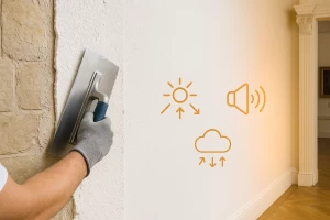 PerlitTherm CS II – modernus termo tinkas, kuris pakeičia įprastą tinką ir suteikia sienoms šilumą bei kvėpavimą