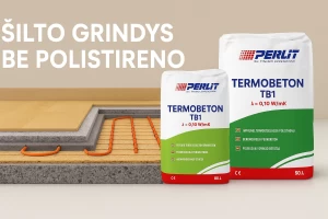 Perlitbetonas – naujos kartos grindų izoliacija be polistireno