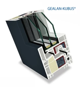 Profilių sistema GEALAN–KUBUS®  – nauja era plastikinių langų rinkoje