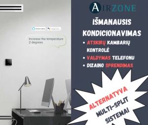 AirZone išmanusis kondicionavimas