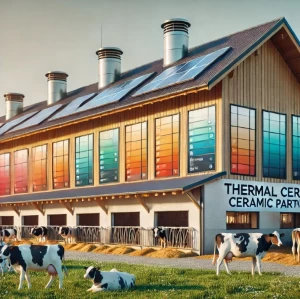Termokeraminiai dažai ThermoProtect ir ThermoActive: efektyvūs sprendimai gyvulininkystės pastatams
