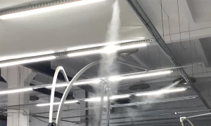 Oro drėkinimo sistema kartono gamybos įmonėje