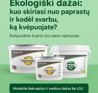 Ekologiški dažai: kuo jie skiriasi nuo įprastų ir kodėl svarbu, ką kvėpuojame patalpose? Ekologiški dažai: kuo jie skiriasi nuo įprastų ir kodėl svarbu, ką kvėpuojame patalpose?