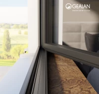 Naujas GEALAN-LINEAR® sprendimas: sutampančios rėmo ir varčios plokštumos