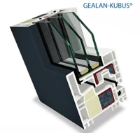 Profilių sistema GEALAN–KUBUS®  – nauja era plastikinių langų rinkoje