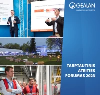 GEALAN Tarptautiniame ateities forume 2023 aptartos langų pramonės tendencijos