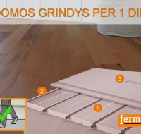 Šildomos grindys per 1 dieną