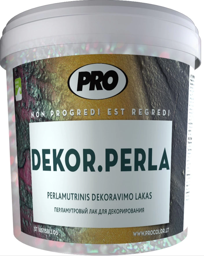 0,5KG LAKAS DEKOR PERLA PERLAS