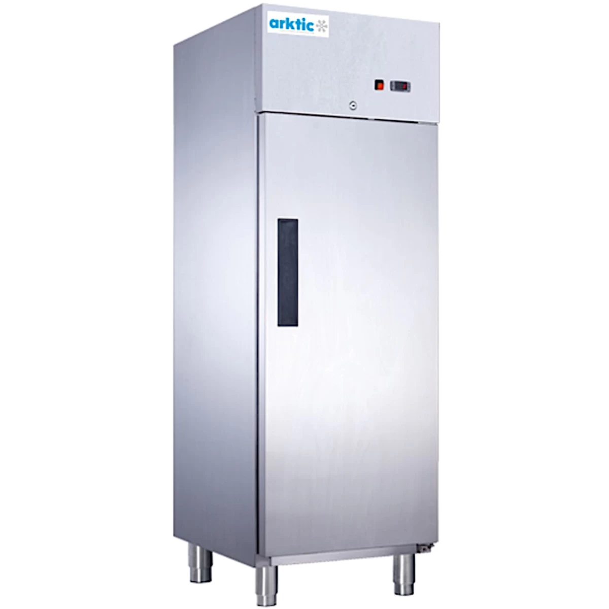 1 Durų šaldiklis, 4 Lentynos, Nerūdijantis Plienas Gn 2/1 465 L 522 W