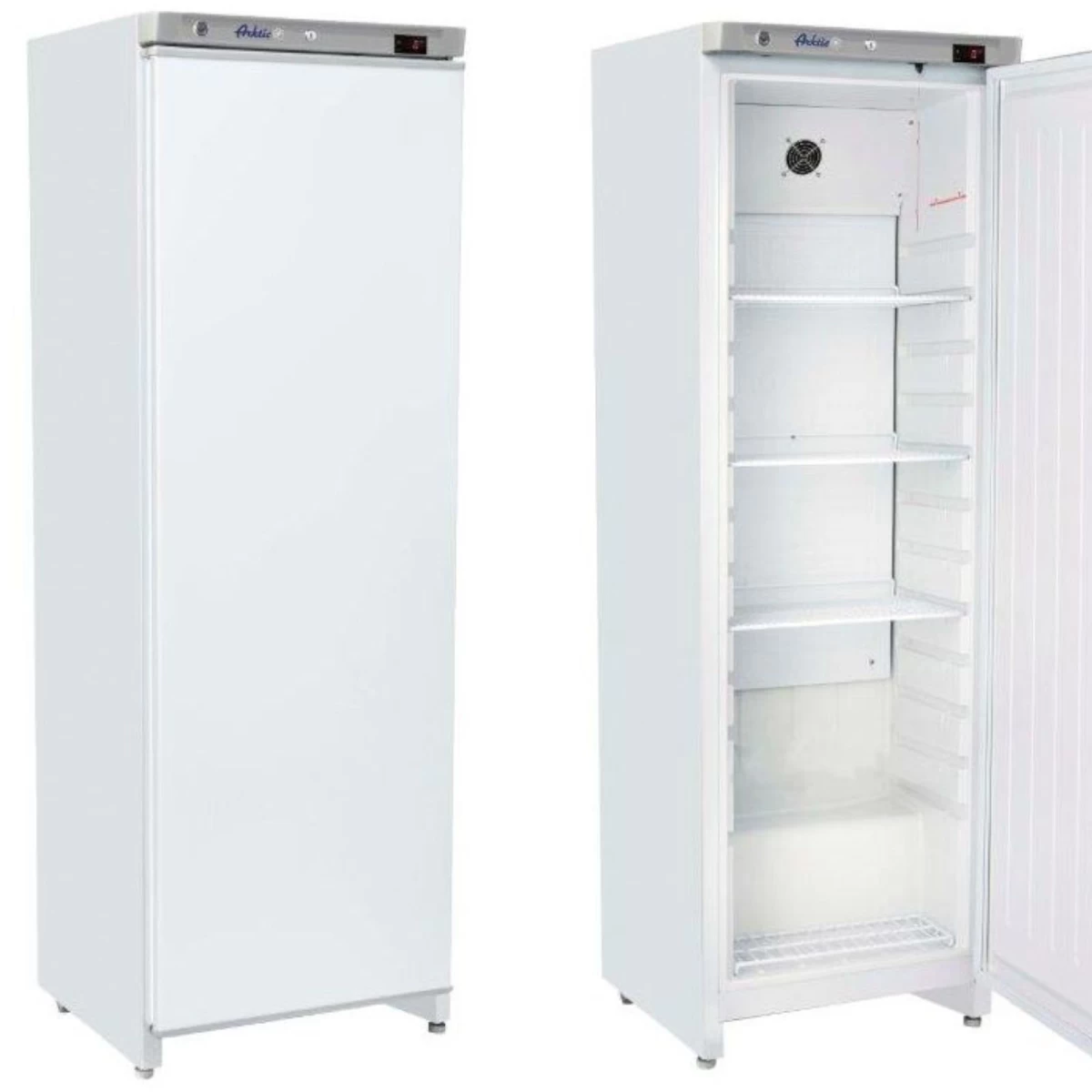1 Durų šaldiklis, 400 L Talpos, Plieninis, Nuo -23 Iki -18c 322 W Budget Line - Hendi 236086