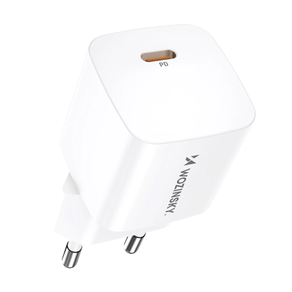 100-240v Pd Usb-c 20w Tinklo įkroviklis, Baltas