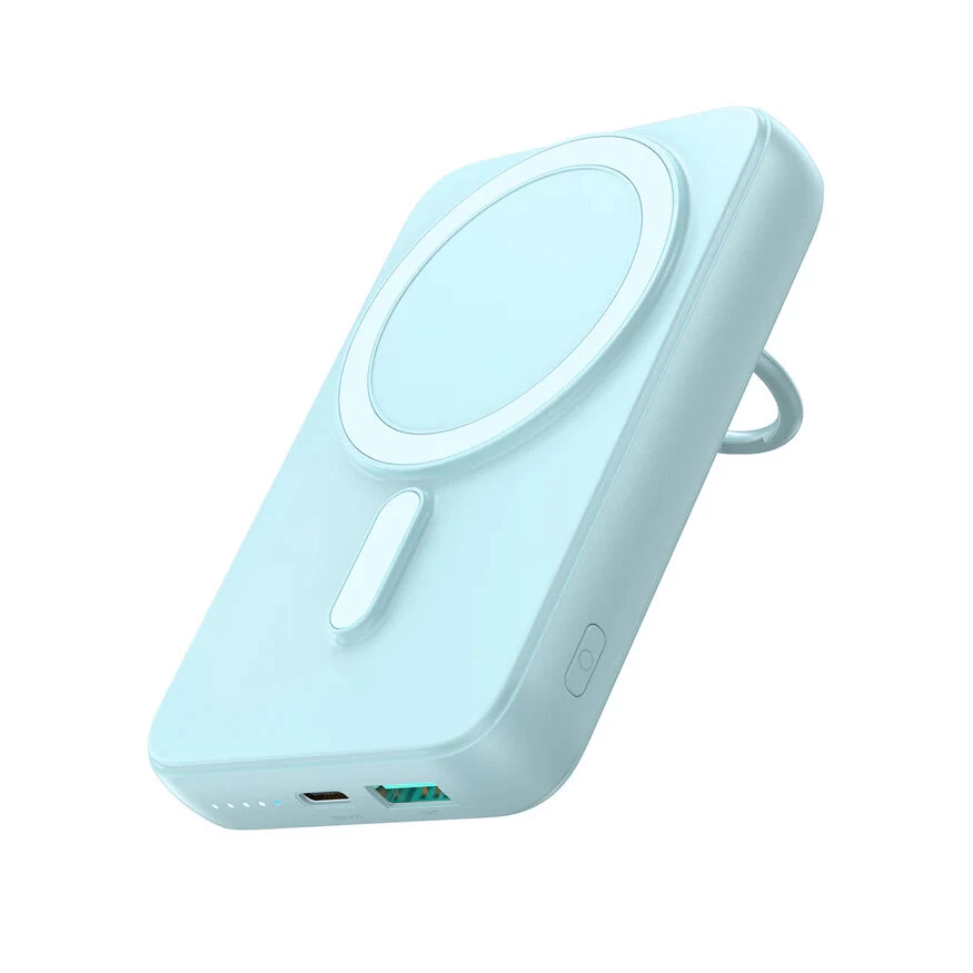 10000 Mah Belaidis 20 W Indukcinis įkroviklis Magsafe Mėlynos Spalvos