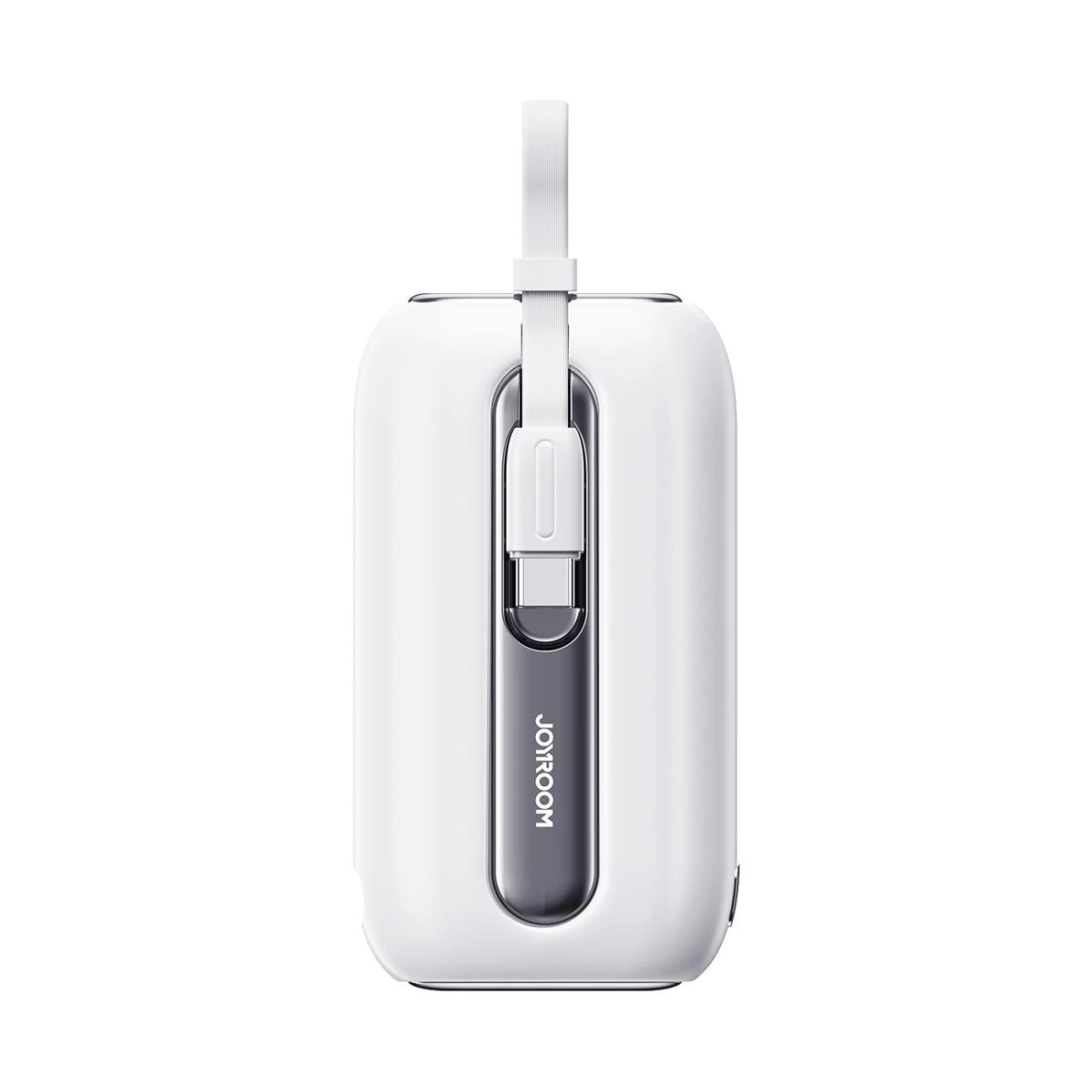 10000 Mah colorful Series 22,5 W Maitinimo Bankas Su Usb-c Ir iphone Lightning Laidu, Baltas