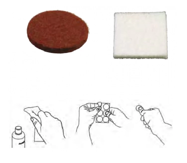 100x100 VELTINIAI BALDŲ PADUKAI MOD 80 1VNT BALTA 10609