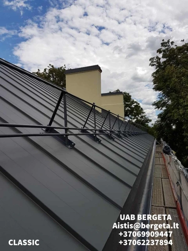 Plieninė stogo danga-CLASSIC