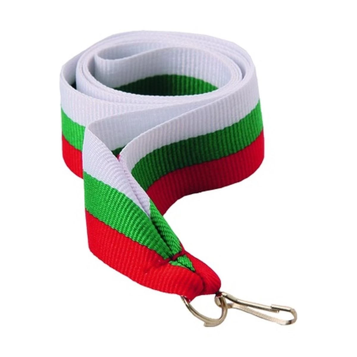 11 Mm Juosta - Balta-žalia-raudona