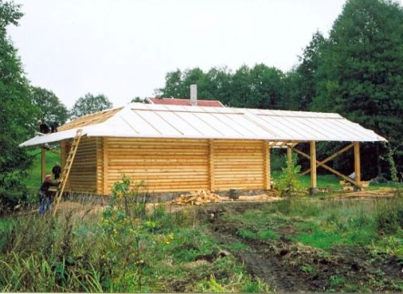 Rąstiniai namai, mediniai nameliai