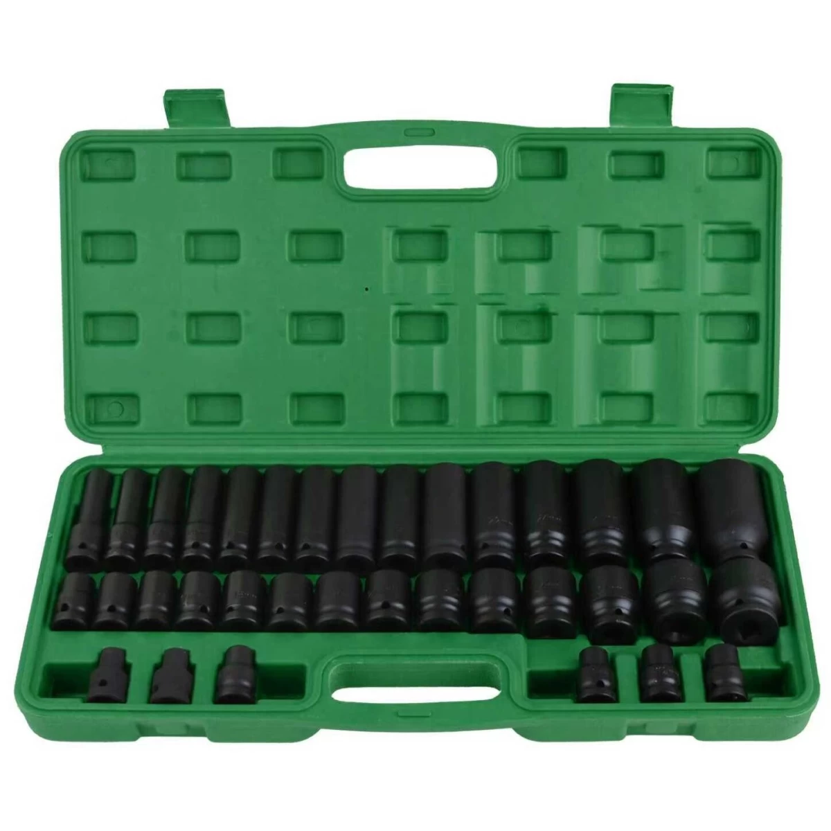 1/2 Galvučių smūginių rinkinys 8-32mm 35vnt.