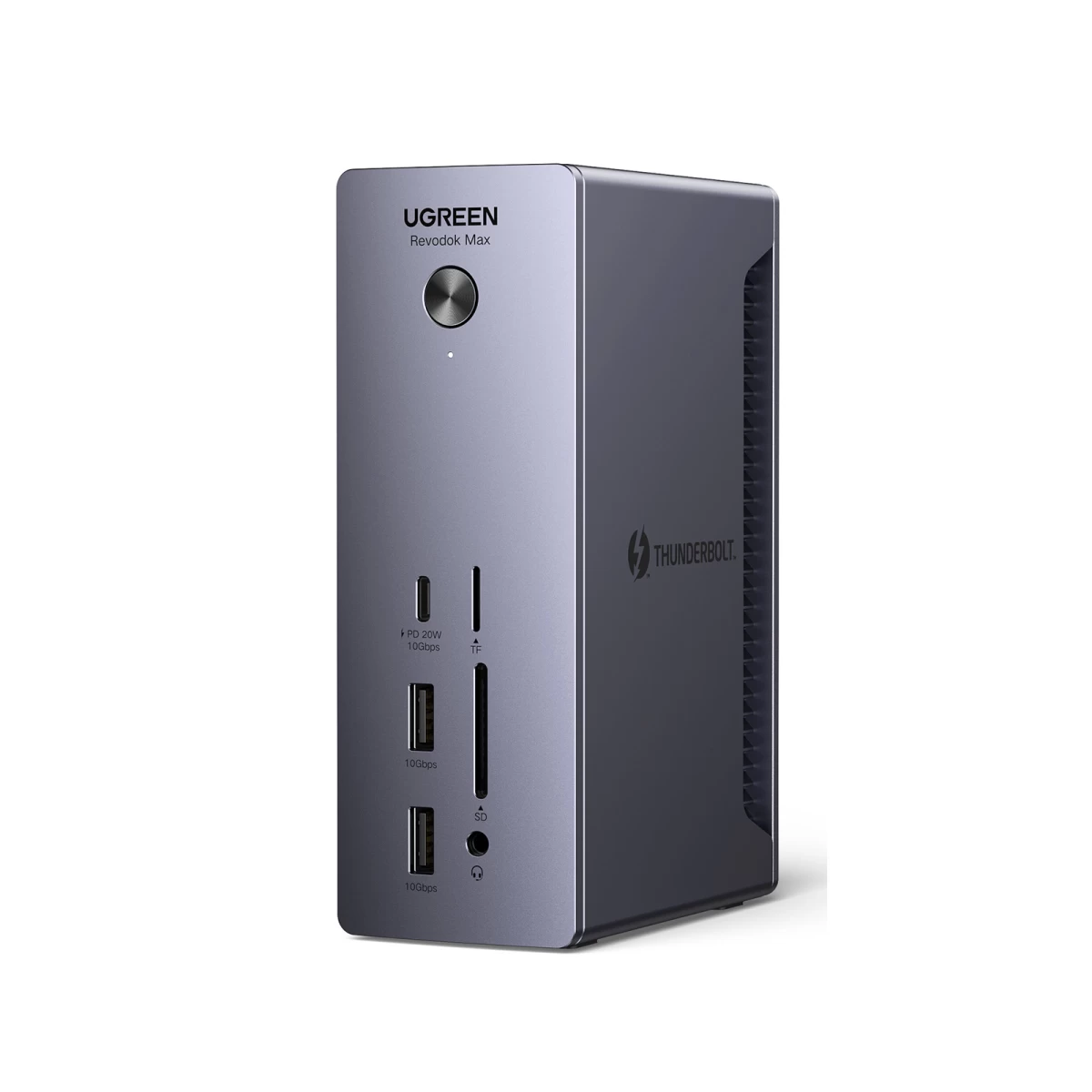 13in1 Dokas thunderbolt 4 / Usb-a / Dp / Rj45 / Sd Tf Skaitytuvas / Usb-c / Mini Lizdas