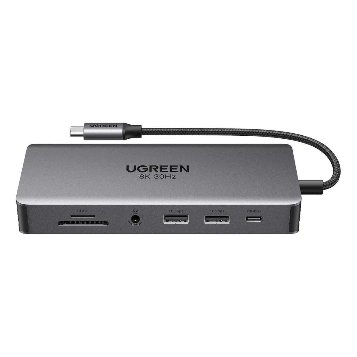 13in1 Hub Adapteris Usb-c - Usb-a / Usb-c / Hdmi / Displayport / Rj45 / Sd Tf / Aux / Usb-c Pd - Pilkas 13in1 Hub Adapteris Usb-c - Usb-a / Usb-c / Hdmi / Displayport / Rj45 / Sd Tf / Aux / Usb-c Pd - Pilkas