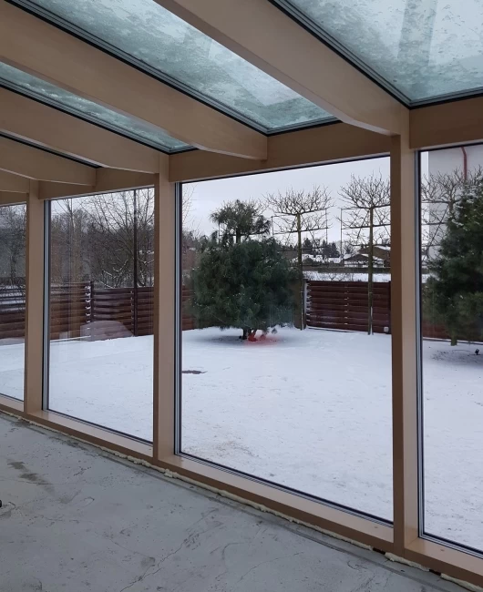 Individualios aliuminio konstrukcijos – langai, durys ir fasadai pagal projektą