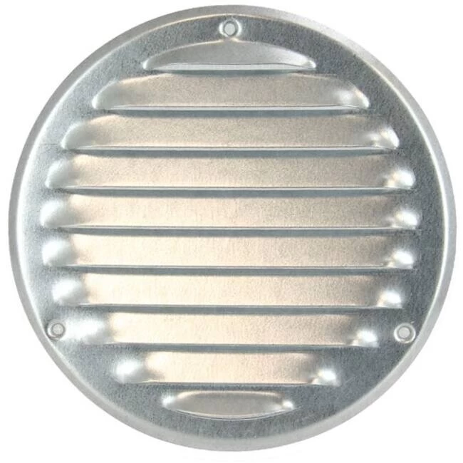 160mm  GROTELĖS VENT.MET.AP.ZN EUROPLAST