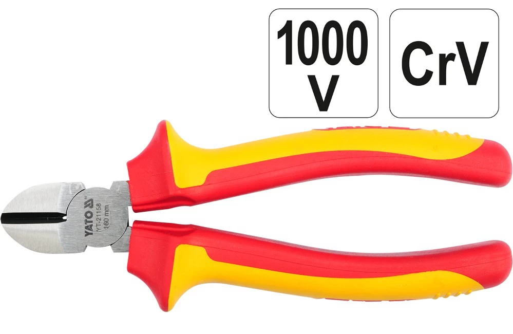 160mm REPLĖS KIRPIMO ŠONINIO IZOL 1000V YATO