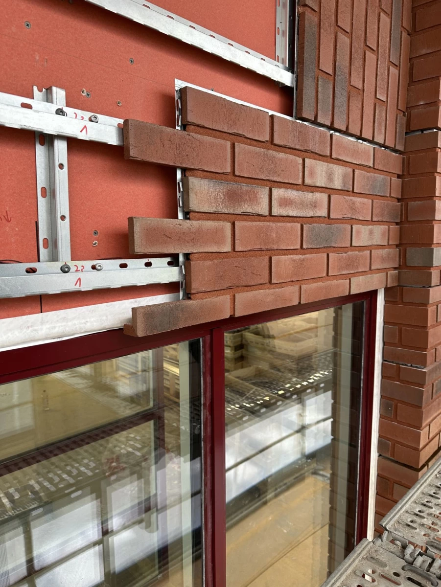 STOFIX klinkerio fasado sistema