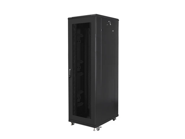 19 Colių Stelažas 42u 800x800 Juodos Spalvos Ff01-8842-23b