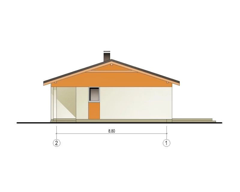 Sodo namo projektas “Romas”