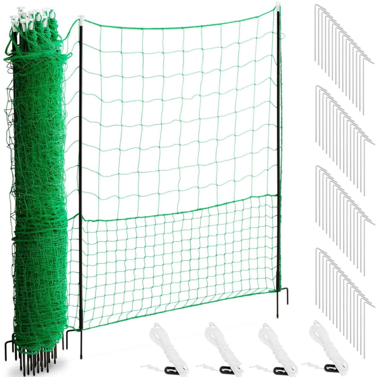 Apsauginis Tinklas Naminiams Paukščiams Auginti 1,25 X 50 M Apsauginis Tinklas Naminiams Paukščiams Auginti 1,25 X 50 M