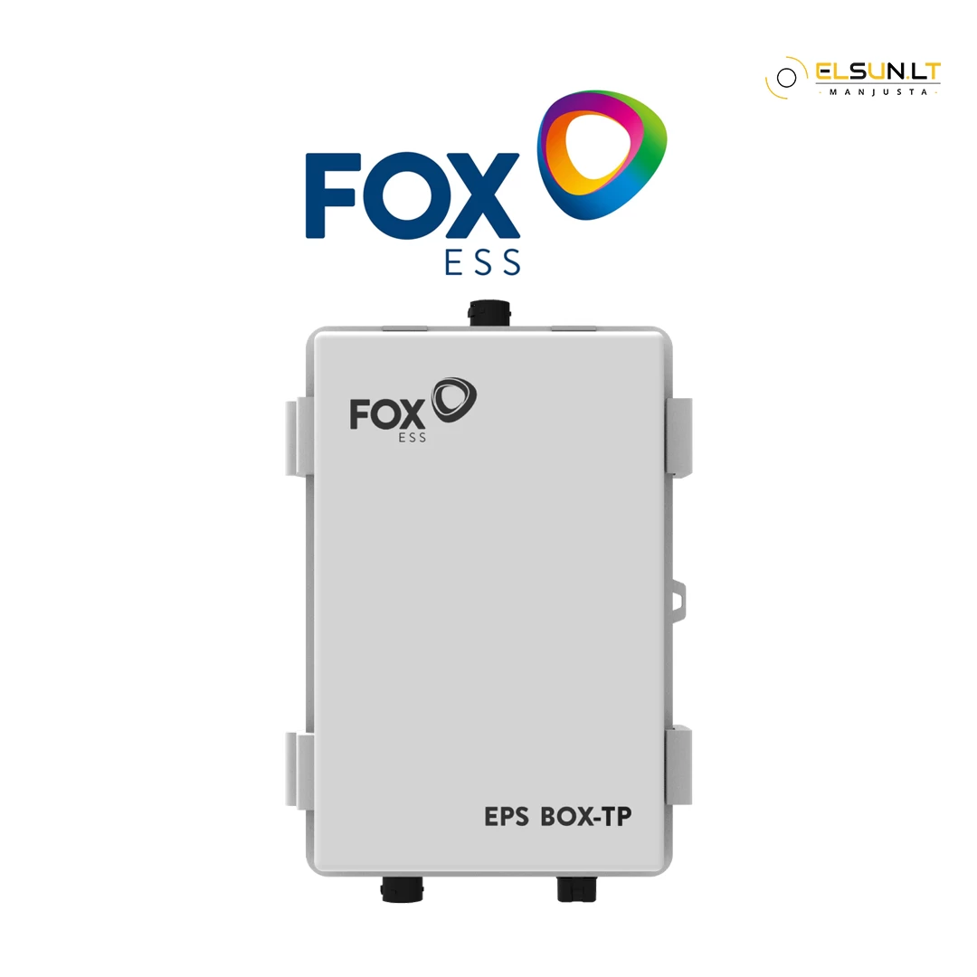 FoxEss BACKUP sistema – trifazė energijos paskirstymo dėžė