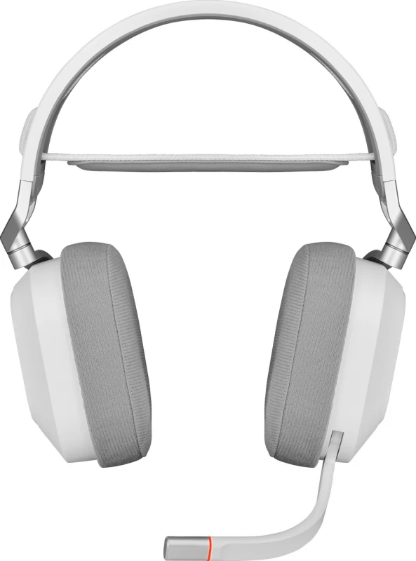 Ausinės Su Mikrofonu Corsair Hs80 Rgb White
