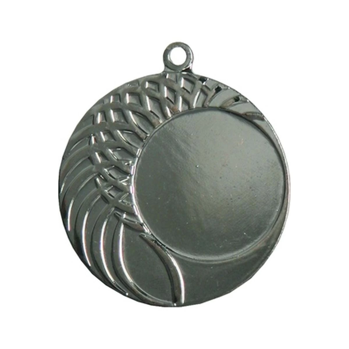Bendras Sidabro Medalis Su Vieta Emblemai 25 Mm - Plieninis Medalis