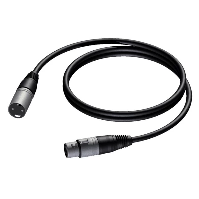 CABLE XLR MALE-XLR      FEMALE 3 M