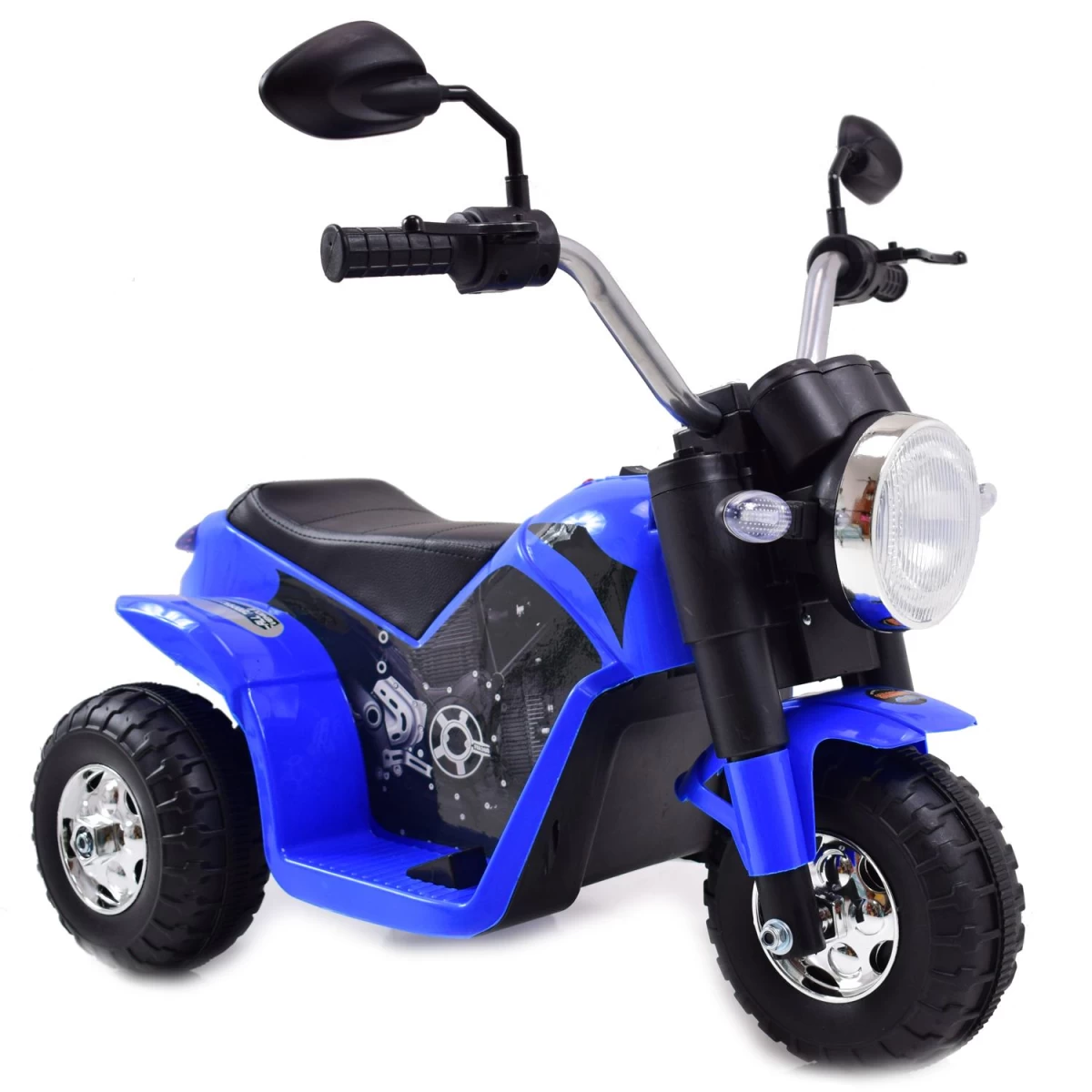 Chopper Motociklas - Pirmasis Kūdikio Motociklas, Minkšta Sėdynė/jc916