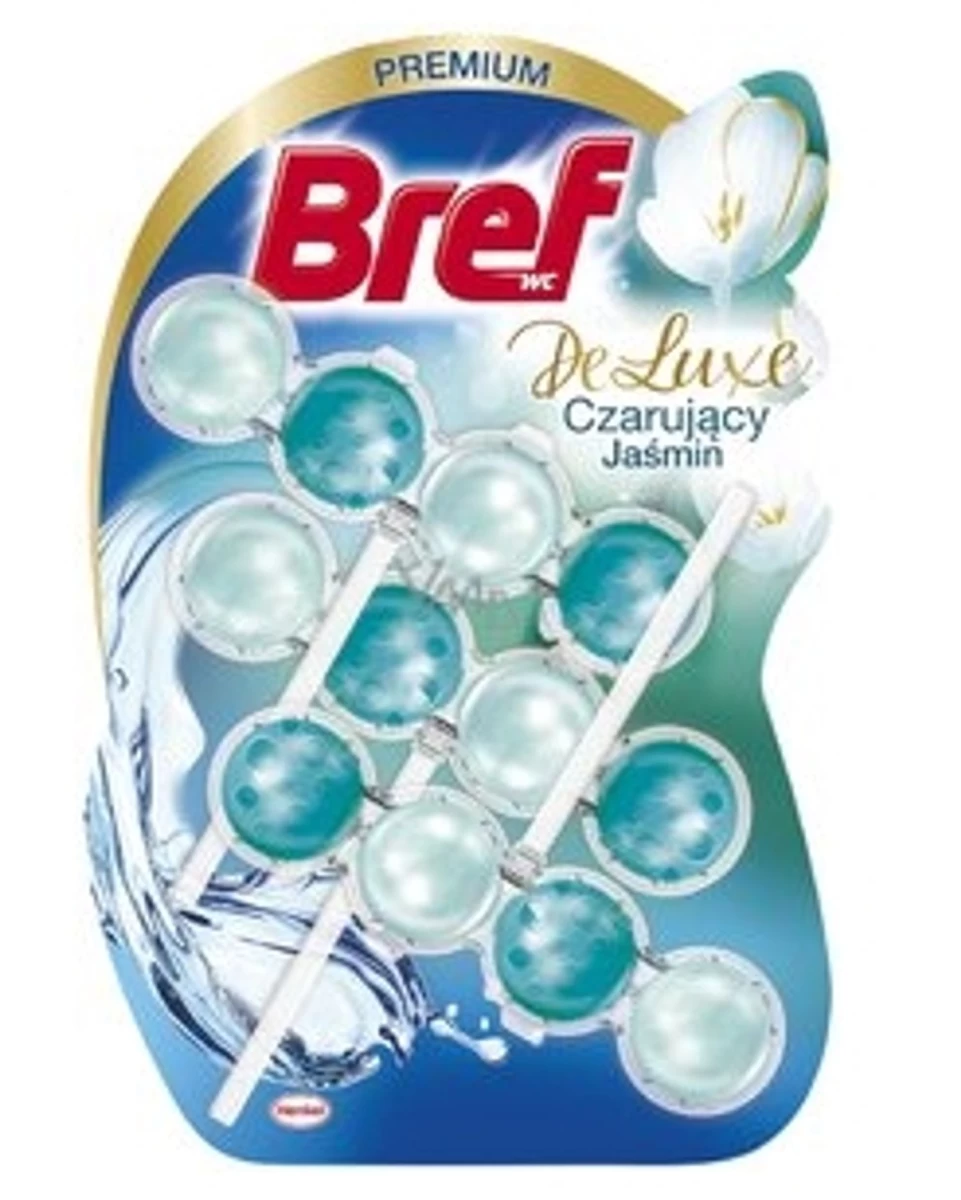 (de) Bref, Deluxe Wc Suspensija, Charming Jasmine, 3x 50g (vokietijos Produktas)