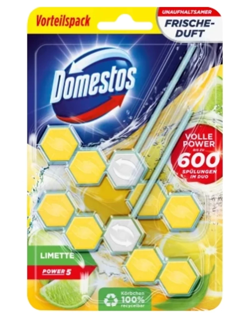 (de) Domestos, Tualetinis Kubelis, Kalkės, 2 Vnt. (vokietijos Produktas)