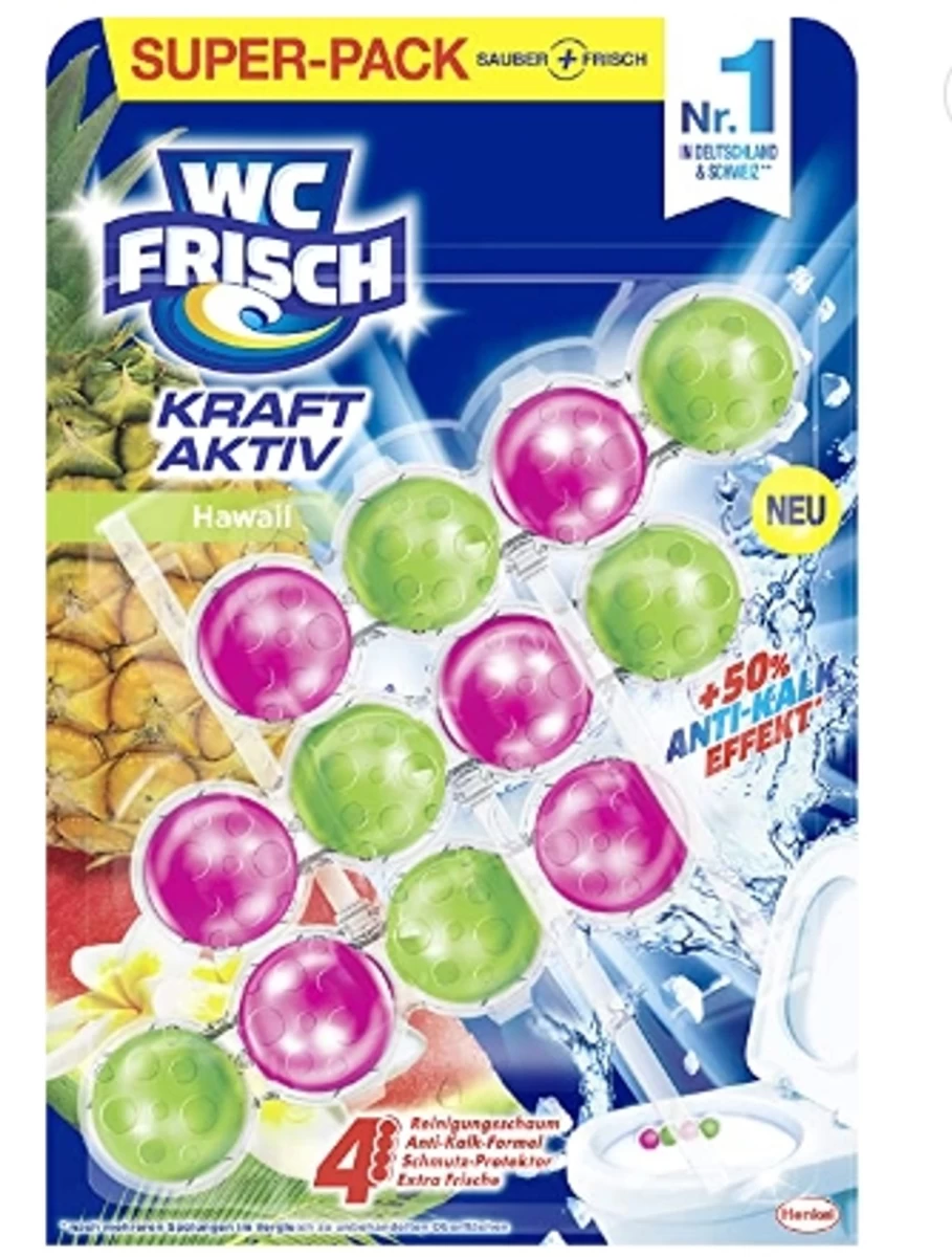 (de) Wc Frisch, Wc Pakaba, Gyvų Gėlių, 3 Vnt. (vokietijos Produktas)