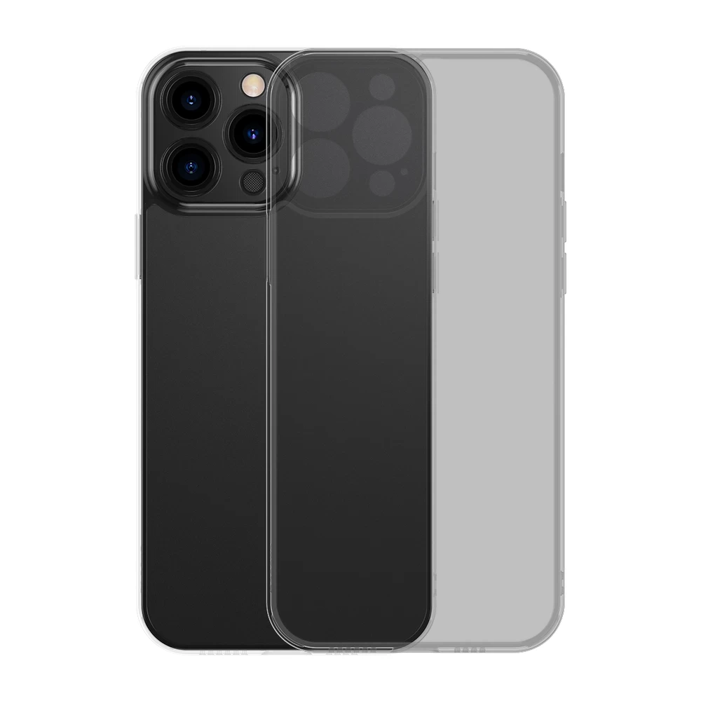 Dėklas Iphone 13 Pro Standus Dėklas Su Geliniu Rėmeliu, Juodas