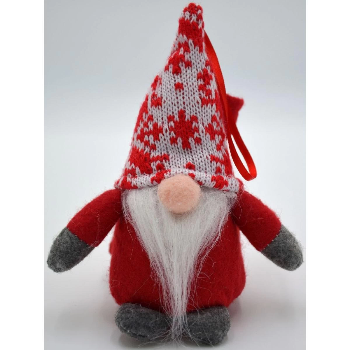 Dekoratyvinis Puodelis Su Dovanų Maišeliu 15 Cm Raudonas