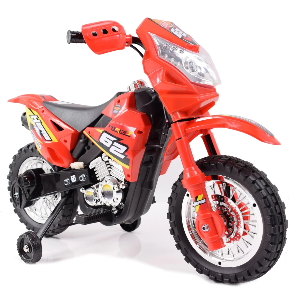 Didelis Motociklas Kryžius 2 Stiprus 2 Su Garsais Ir ś / Zp-3999a