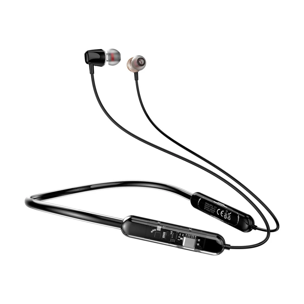 Dudao U5pro Bluetooth 5.3 Belaidės Ausinės Juodos Spalvos