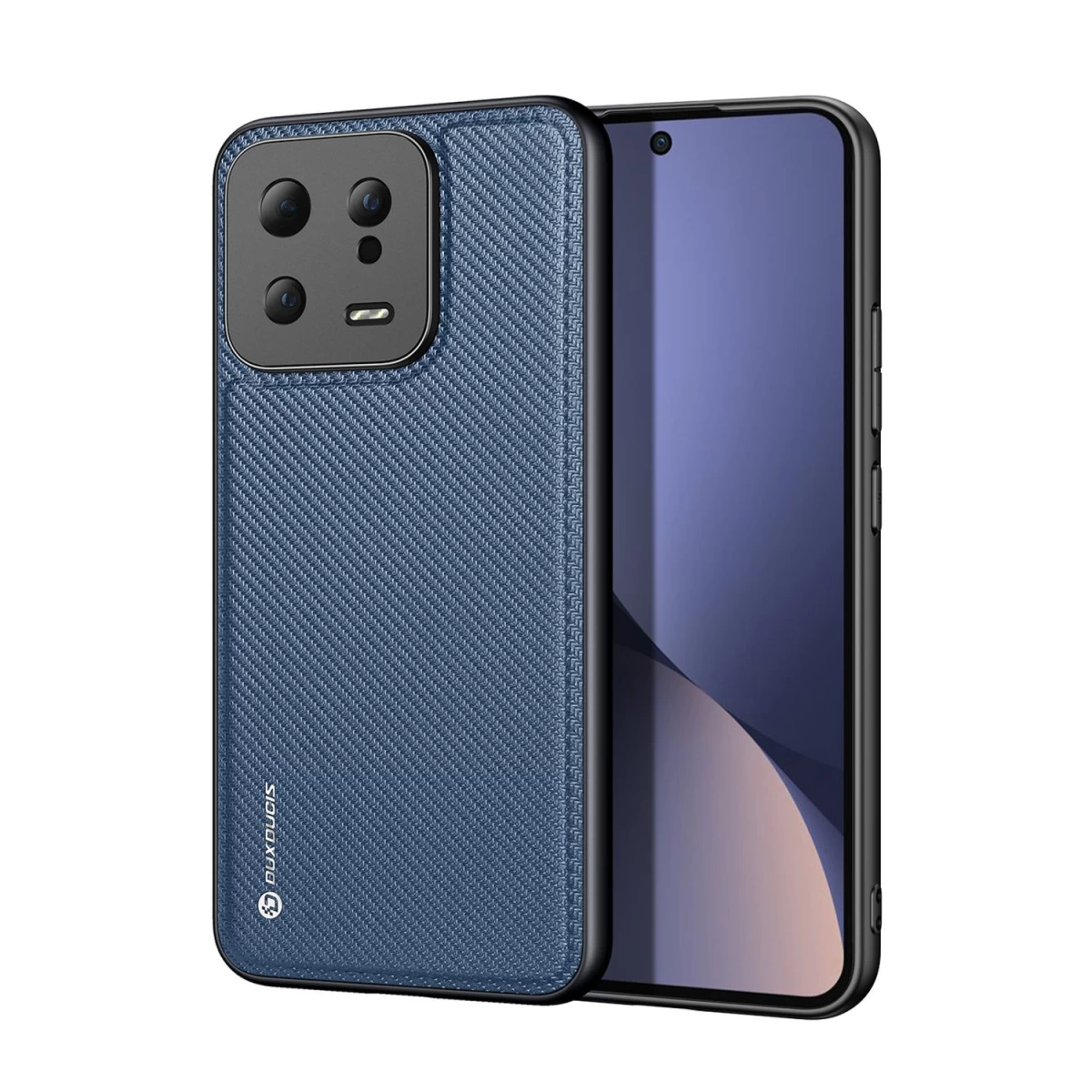 Dux Ducis Fino Dėklas Xiaomi 13 Su Silikoniniu Rėmeliu, Mėlynas