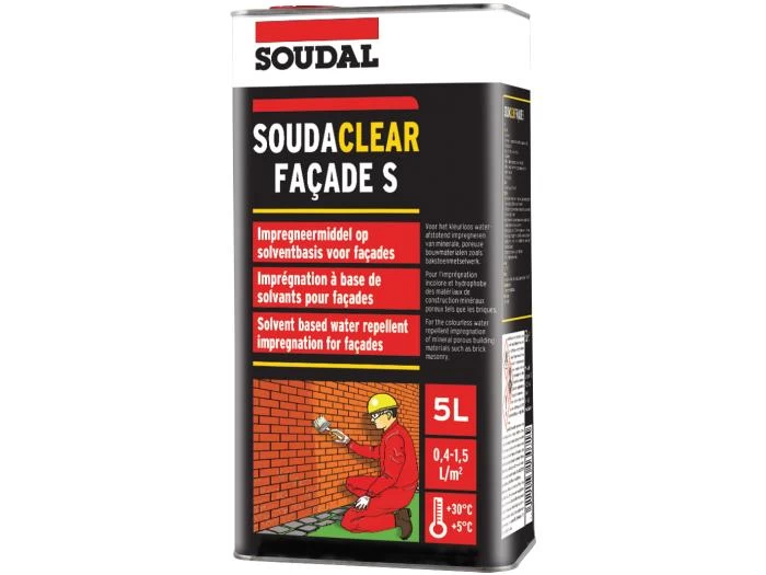 Soudaclear Facade S, fasadų impregnantas Soudaclear Facade S, fasadų impregnantas