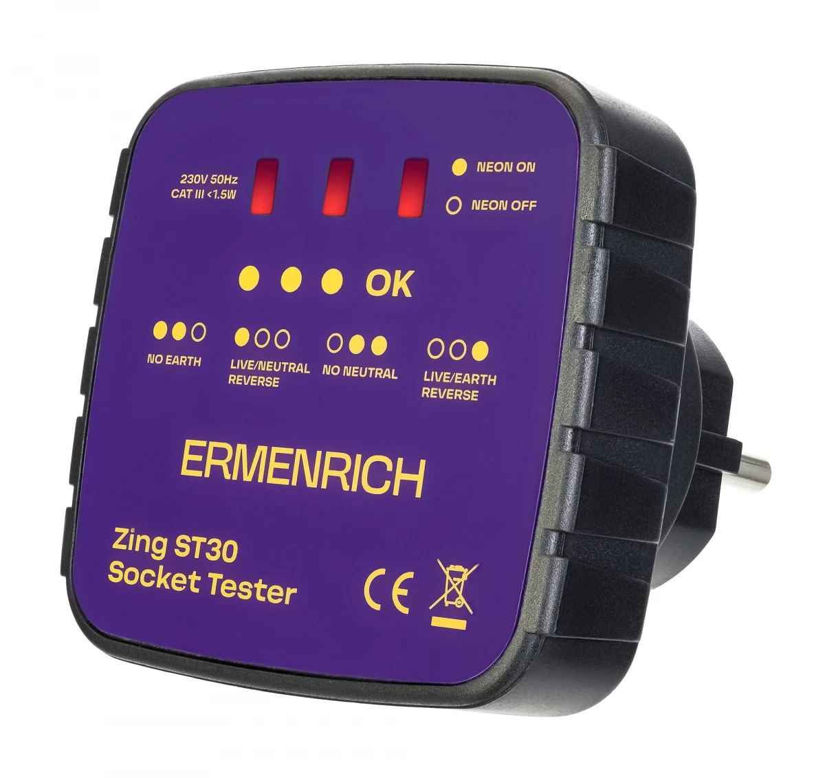 Elektros Lizdo Testeris Ermenrich Zing St30