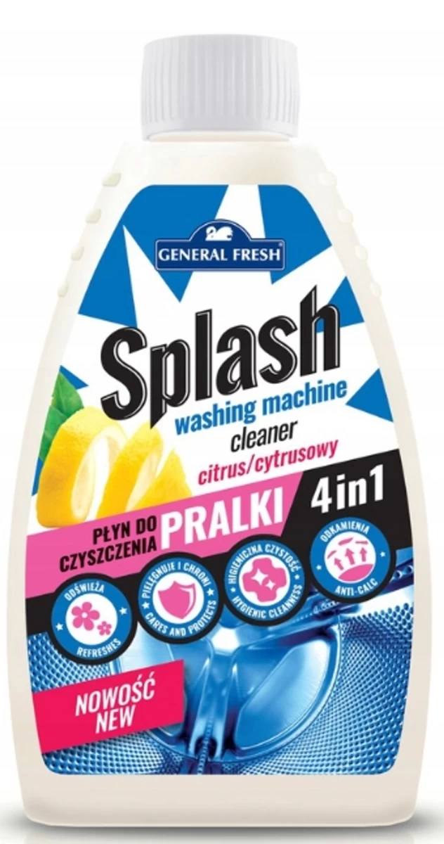 General Fresh, Skalbimo Mašinų Valiklis, Citrina, 250 Ml