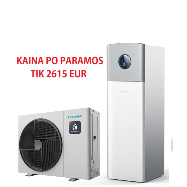 Hisense Integra Combi šilumos siurblys oras/vanduo 12.0/10.0kW